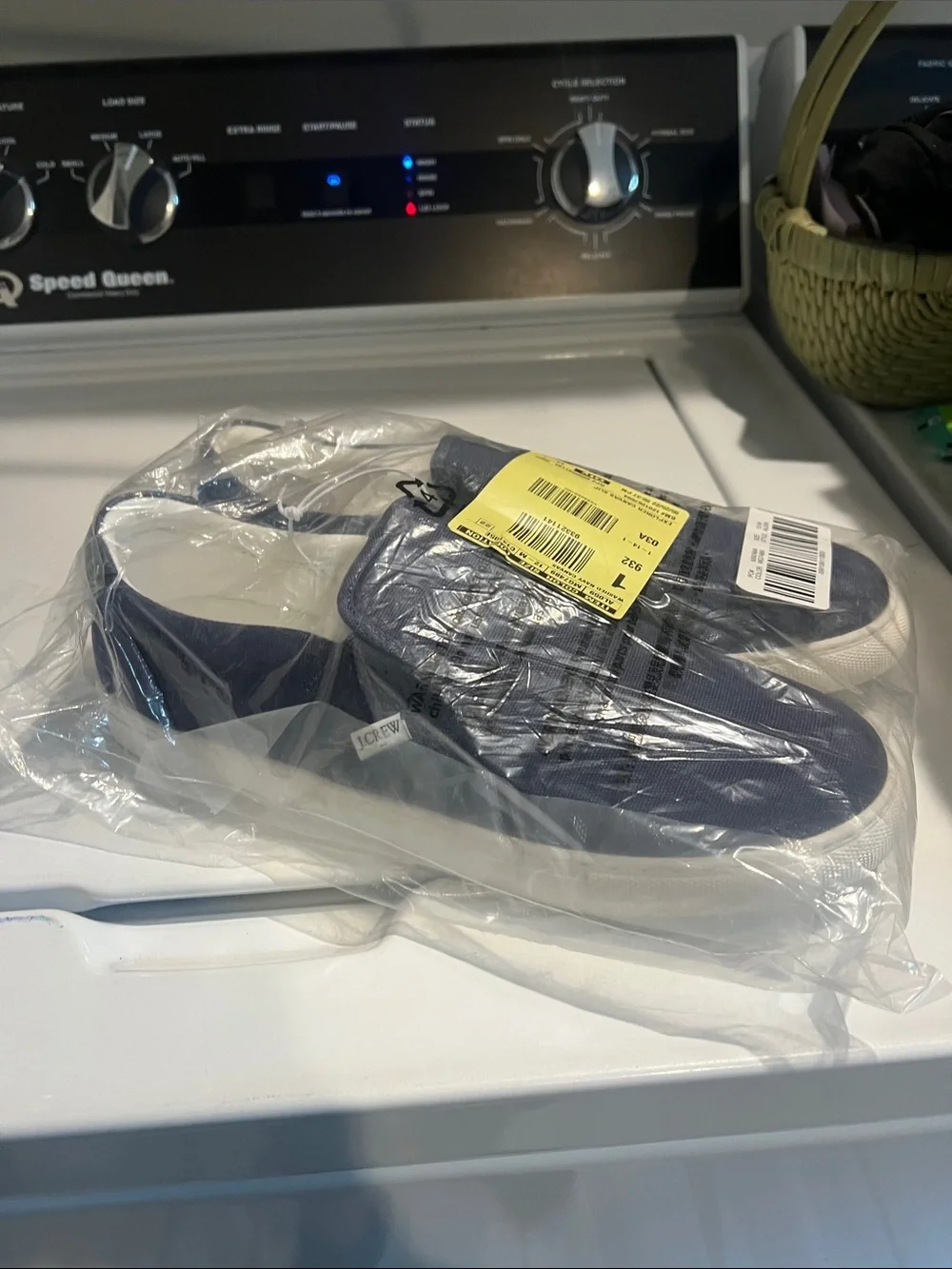 J.Crew Men’s Explorer Navy Slip-On Canvas Shoes - Comfortable Everyday Sneakers